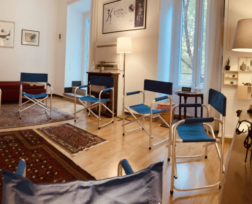 Psicoterapia Psicoanalitica a Roma Piramide Spazio per i gruppi dello studio di psicoterapia psicoanalitica a Roma Piramide